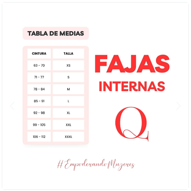 FAJA INTERNA PARA ESCOTE PROFUNDO FI9022